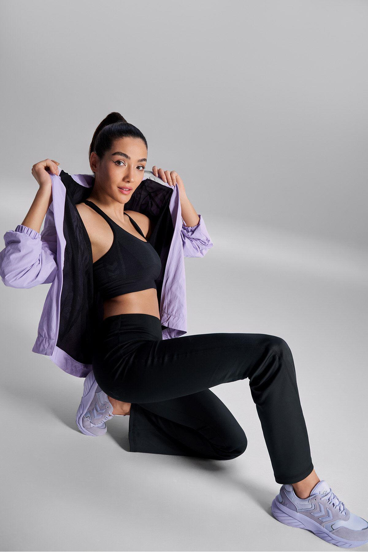 Hummel Hmlbondia Flare Pants Kadın Siyah Eşofman Alt