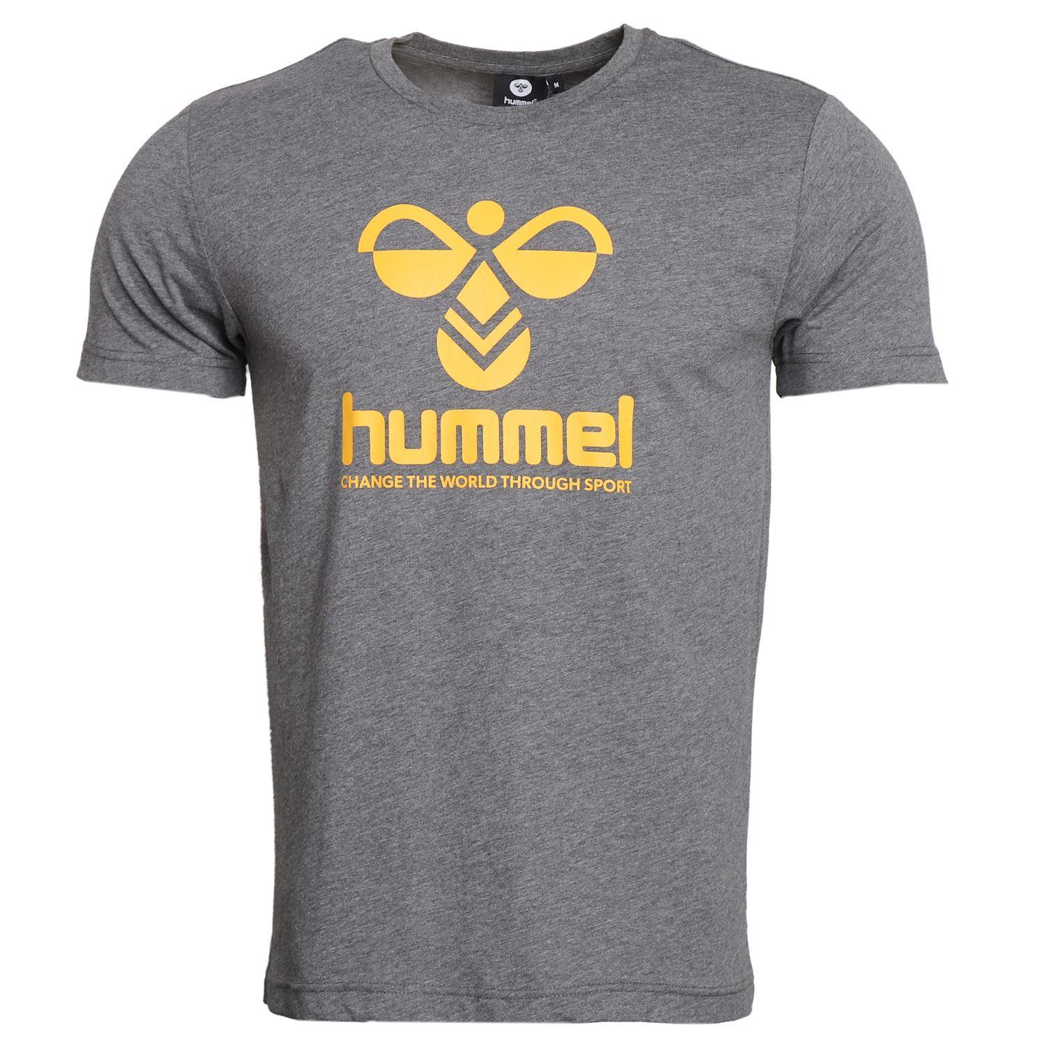 Hummel Hmlcentıl T-Shırt S/S Erkek Antrasit Tshirt