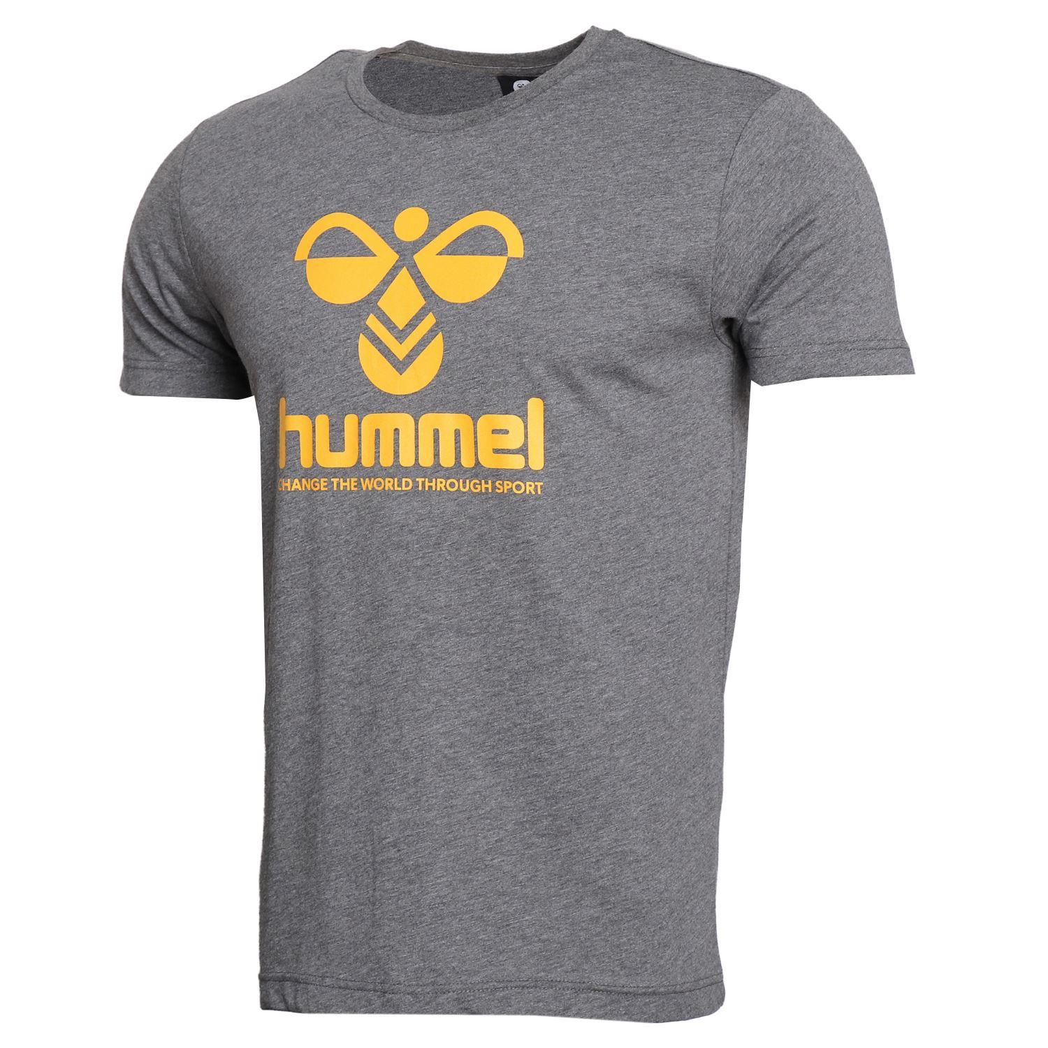 Hummel Hmlcentıl T-Shırt S/S Erkek Antrasit Tshirt