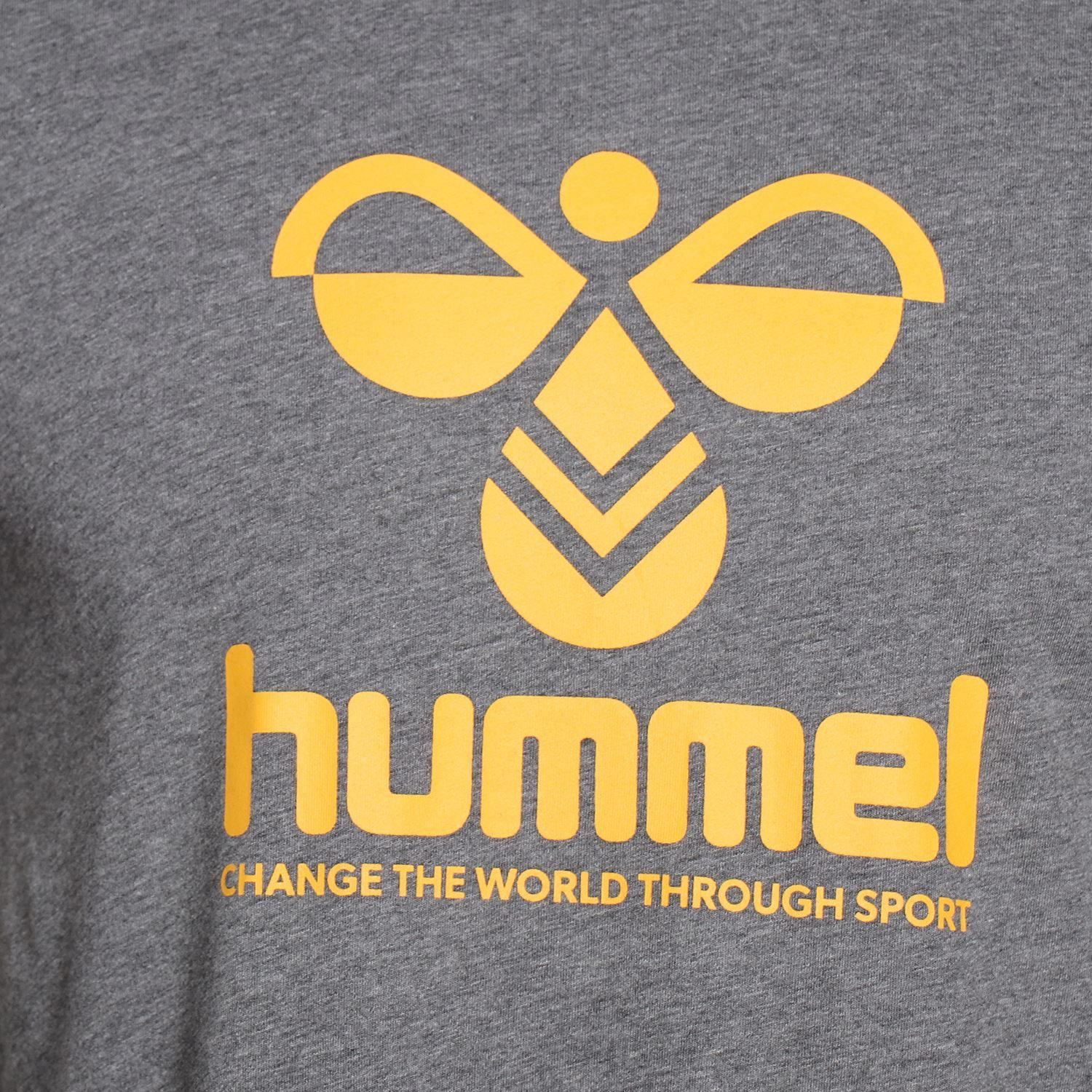 Hummel Hmlcentıl T-Shırt S/S Erkek Antrasit Tshirt