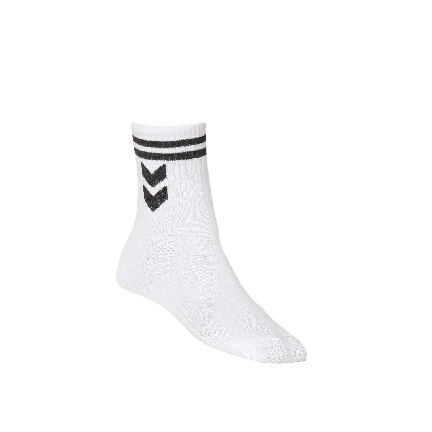 Hummel Hmlchevronstripe Medium Size Socks Unisex Beyaz Soket Çorap