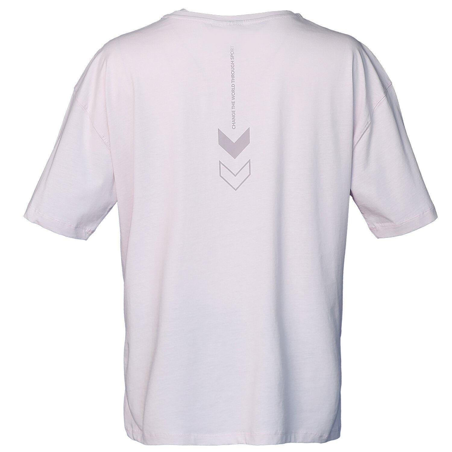 Hummel Hmlclodi T-Shirt Kadın Pembe Bisiklet Yaka Tshirt