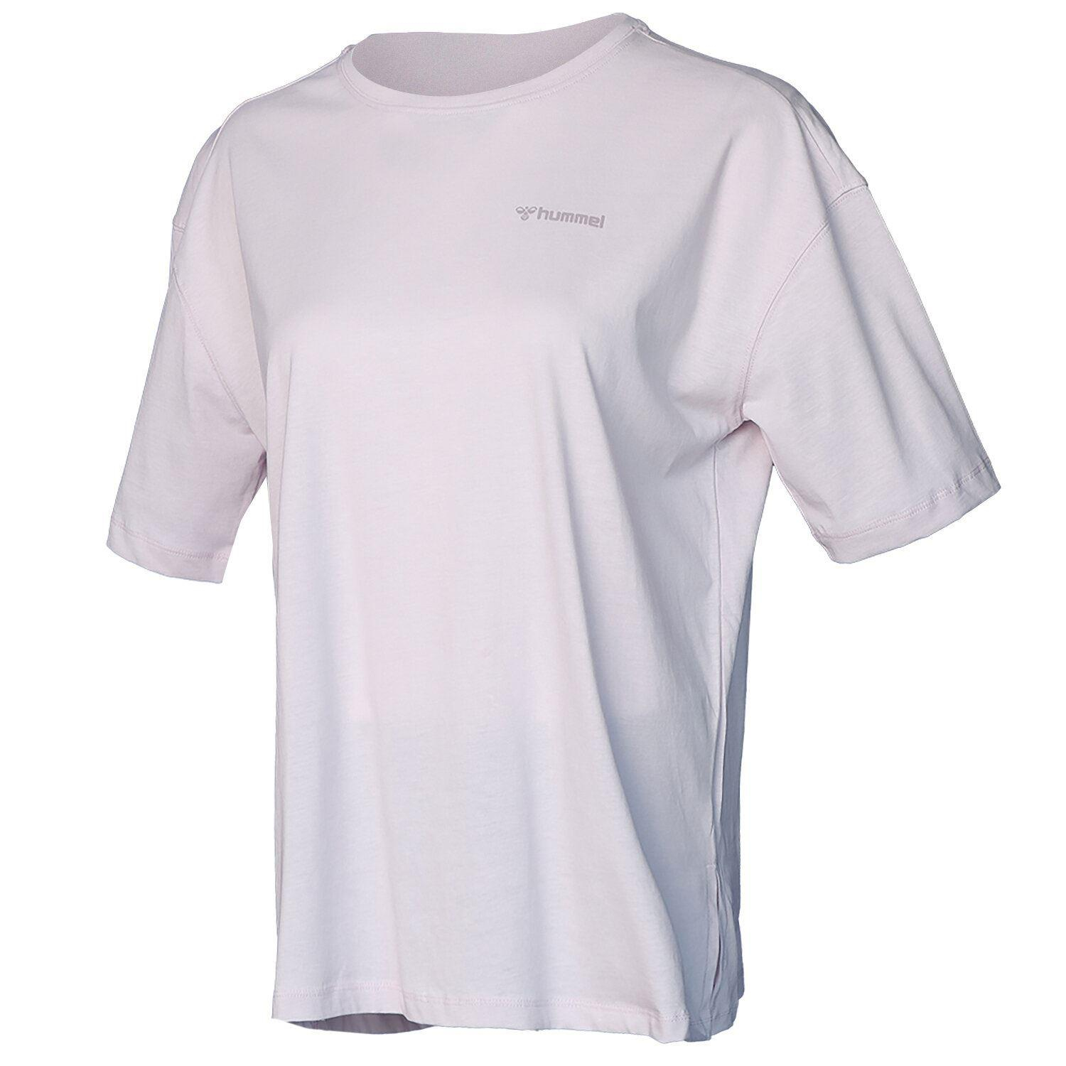 Hummel Hmlclodi T-Shirt Kadın Pembe Bisiklet Yaka Tshirt