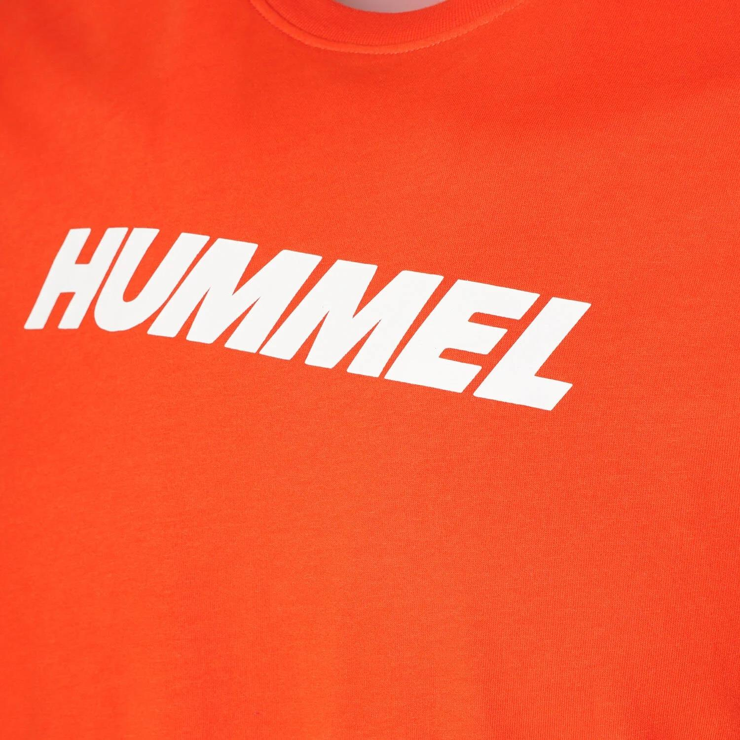 Hummel Hmlelemental Logo Cotton Tee Erkek  Bisiklet Yaka Tshirt