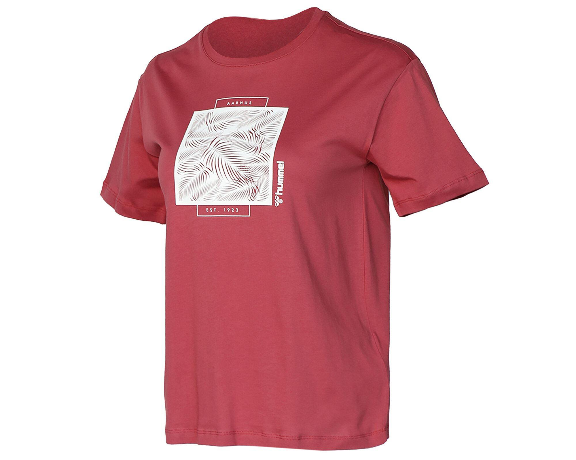 Hummel Hmlelise T-Shirt Kadın Renkli Bisiklet Yaka Tshirt