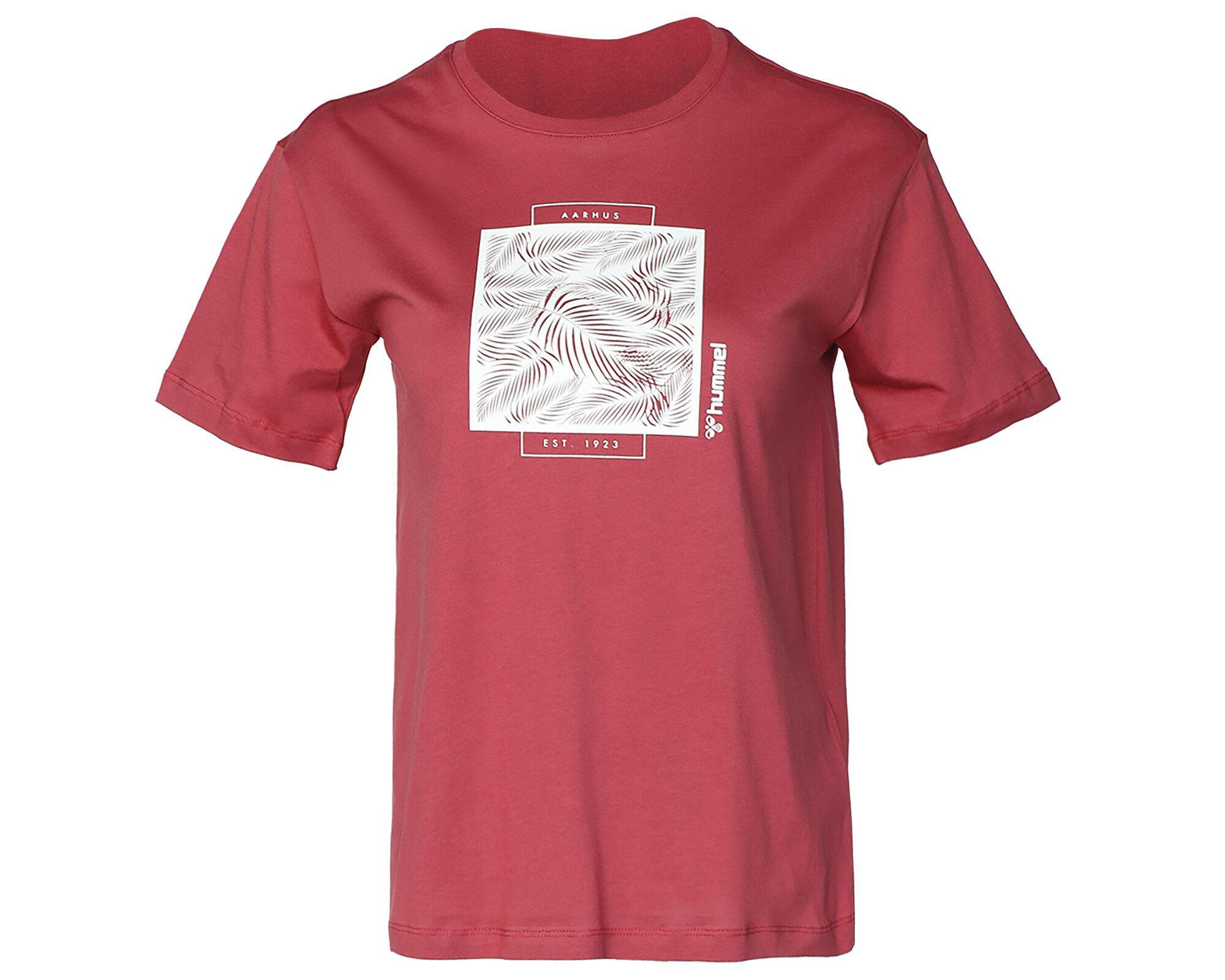 Hummel Hmlelise T-Shirt Kadın Renkli Bisiklet Yaka Tshirt