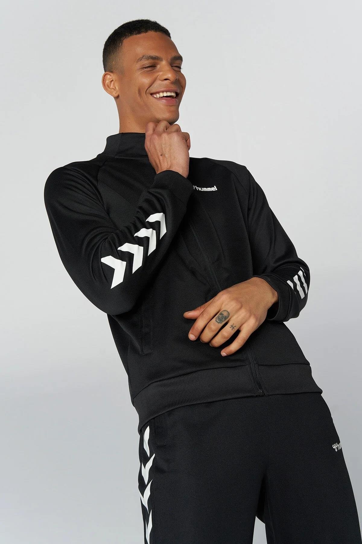 Hummel Hmlfalconzo Zip Jacket Erkek  Tam Fermuarlı Sweat