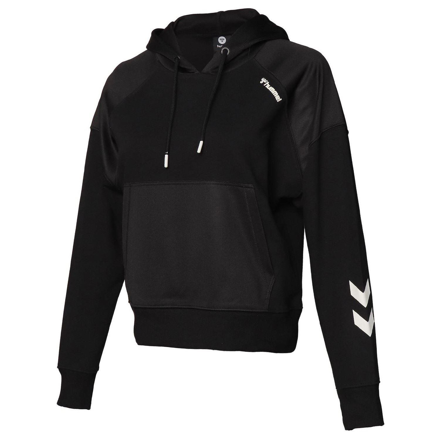 Hummel Hmlforsytha Hoodie Kadın Siyah Kapşonlu Sweat