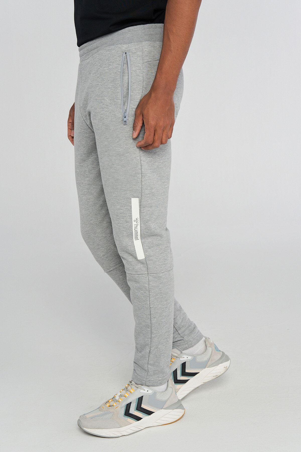 Hummel Hmlfrank Pants Erkek Gri Eşofman Alt
