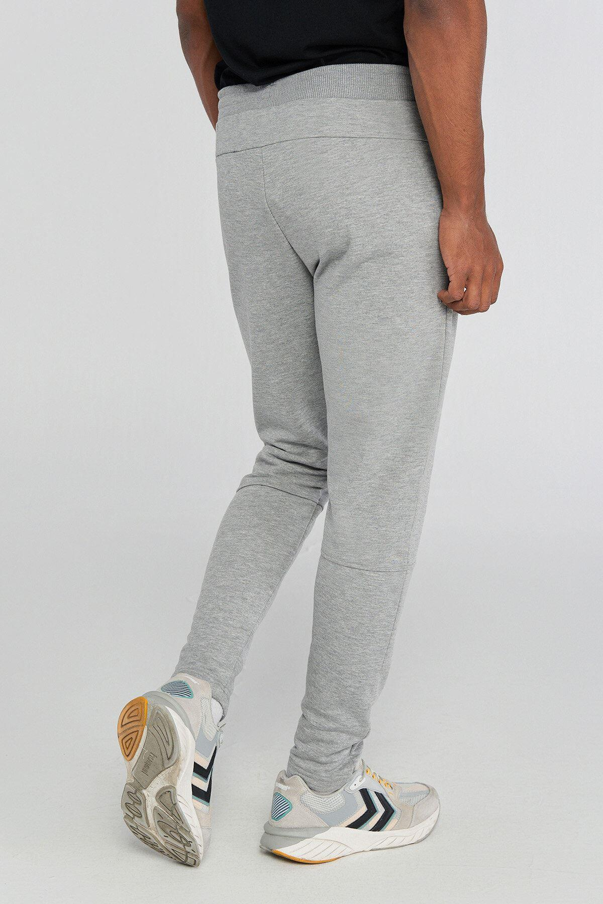 Hummel Hmlfrank Pants Erkek Gri Eşofman Alt