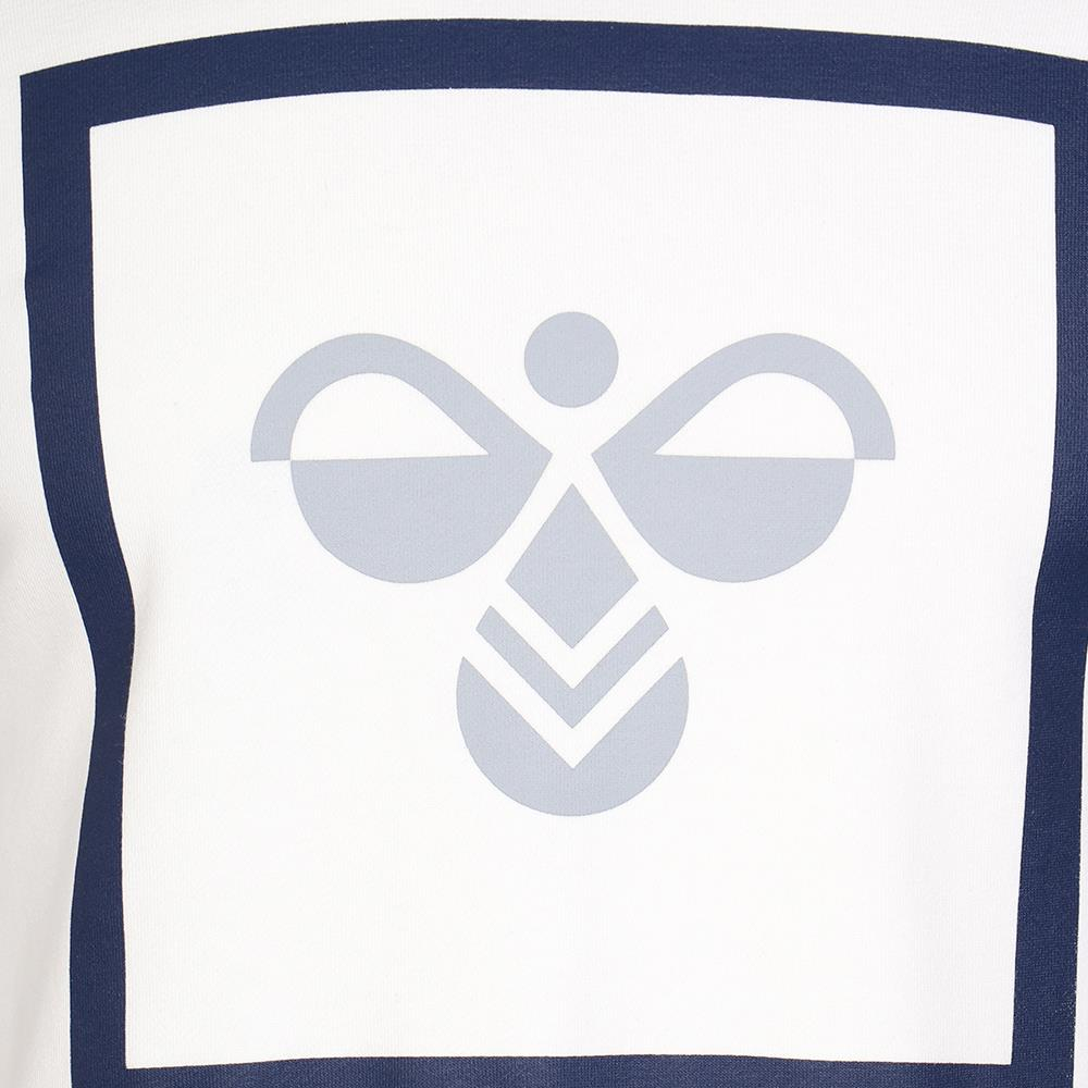Hummel Hmlhelder Hoodie Erkek Beyaz Kapşonlu Sweat