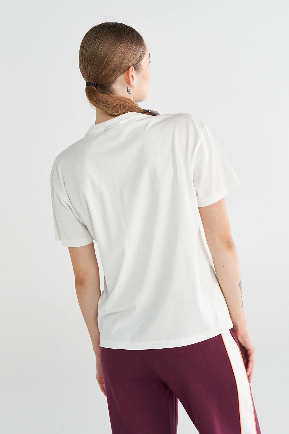 Hummel Hmljarel T-Shirt S/S Kadın  Bisiklet Yaka Tshirt