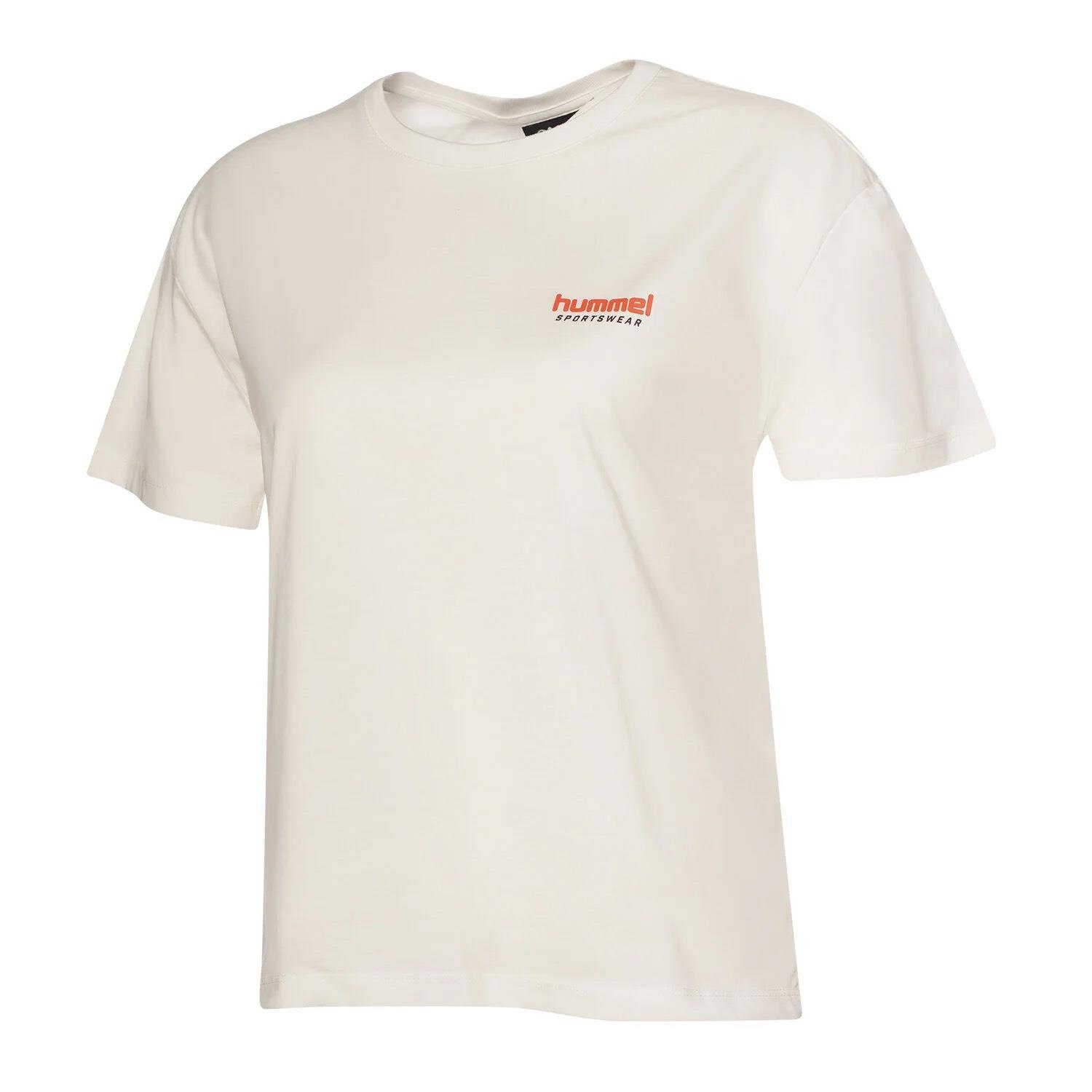 Hummel Hmljarel T-Shirt S/S Kadın  Bisiklet Yaka Tshirt