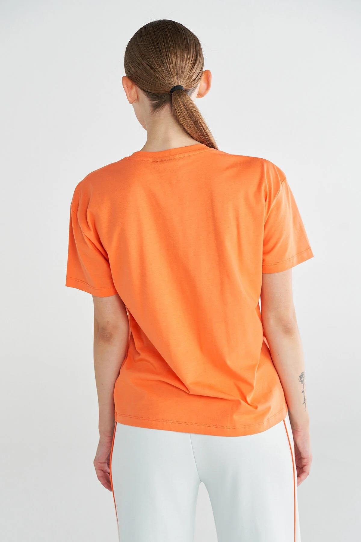 Hummel Hmljarel T-Shirt S/S Kadın  Bisiklet Yaka Tshirt
