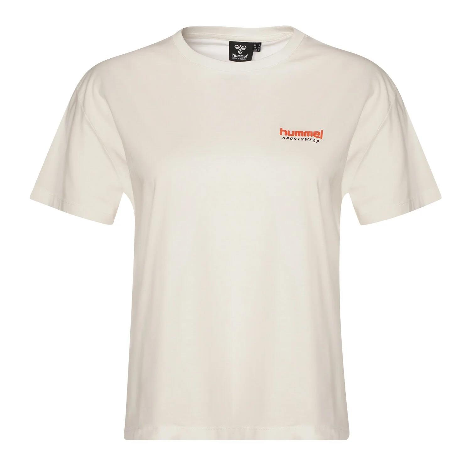 Hummel Hmljarel T-Shirt S/S Kadın  Bisiklet Yaka Tshirt