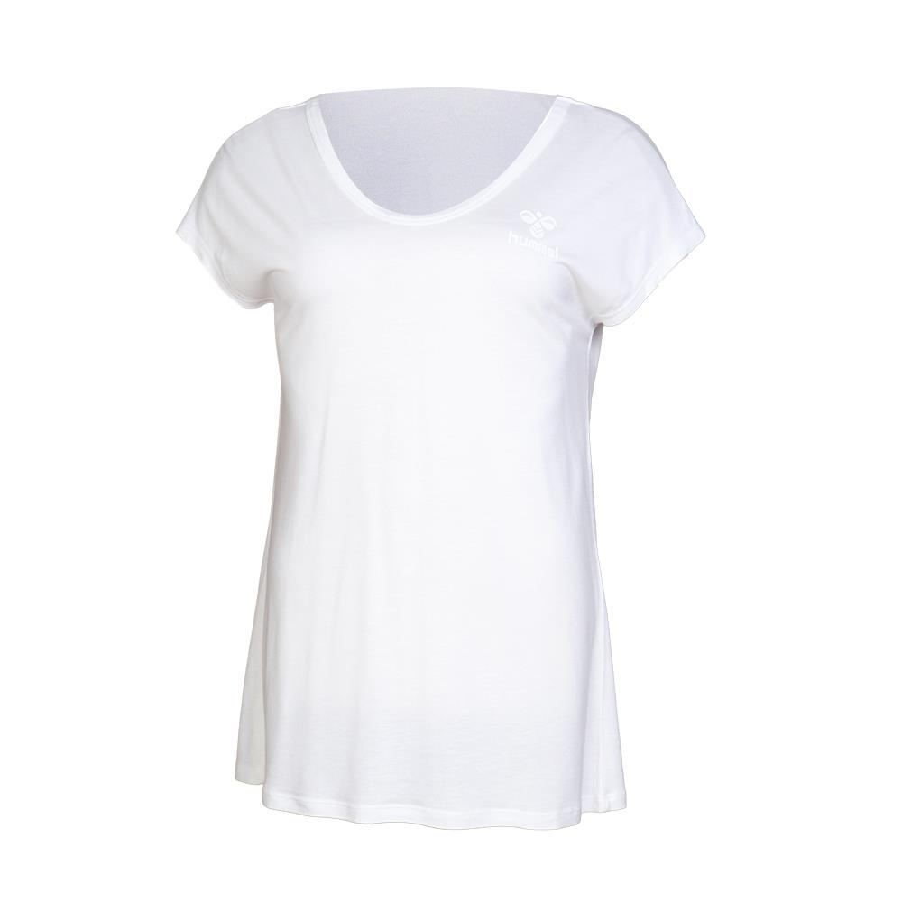 Hummel Hmljeremih T-Shirt S/S Tee Kadın Beyaz Tshirt