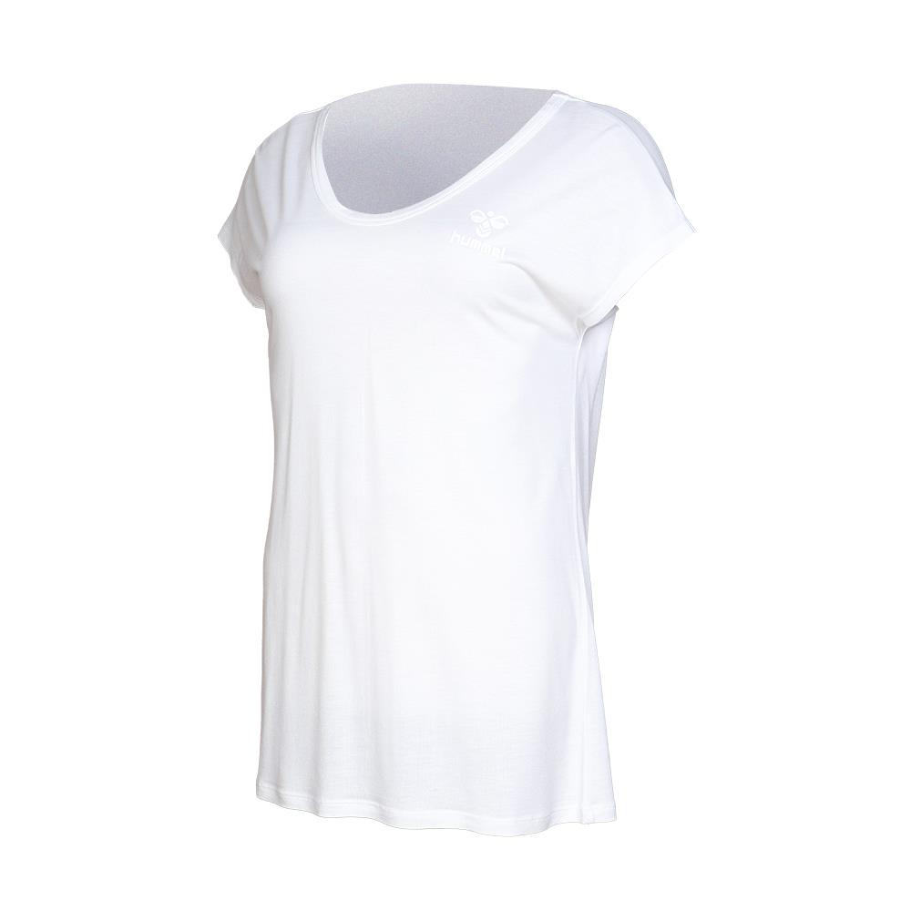 Hummel Hmljeremih T-Shirt S/S Tee Kadın Beyaz Tshirt