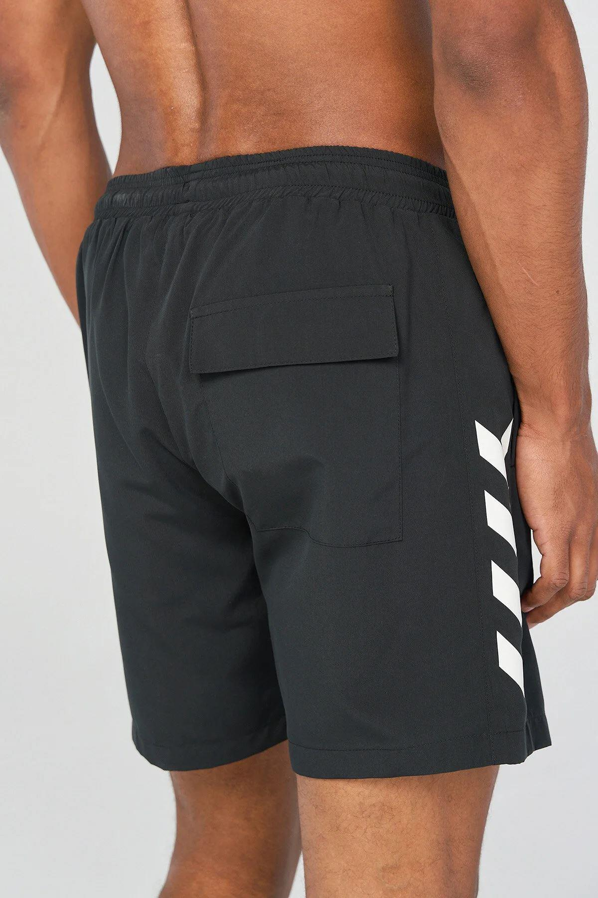 Hummel Hmljesse  Swim Shorts Erkek Siyah Deniz Şortu