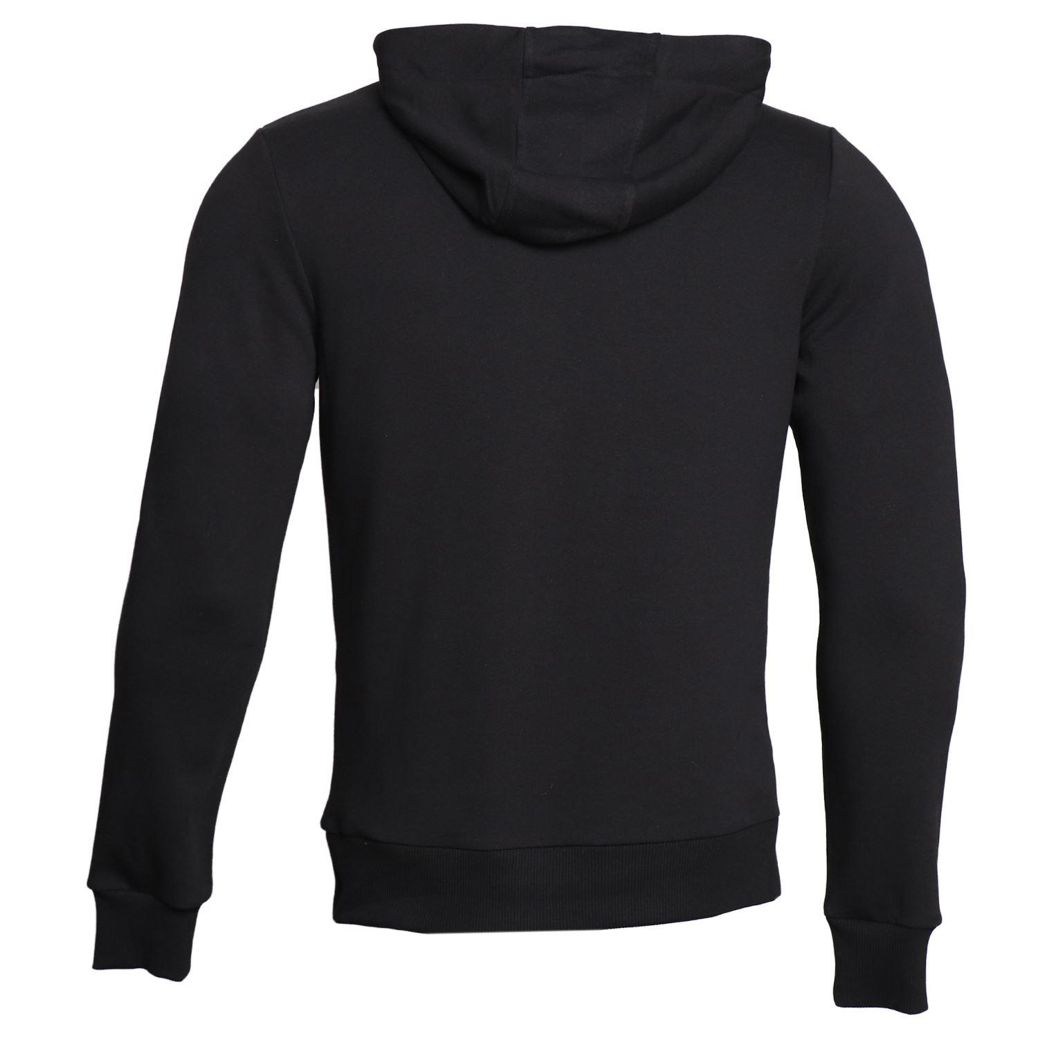 Hummel Hmljustın Hoodıe Erkek Siyah Kapşonlu Sweat