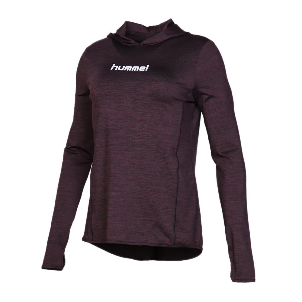 Hummel Hmlmabelle Hoodie Kadın Mor Tam Fermuarlı Sweat