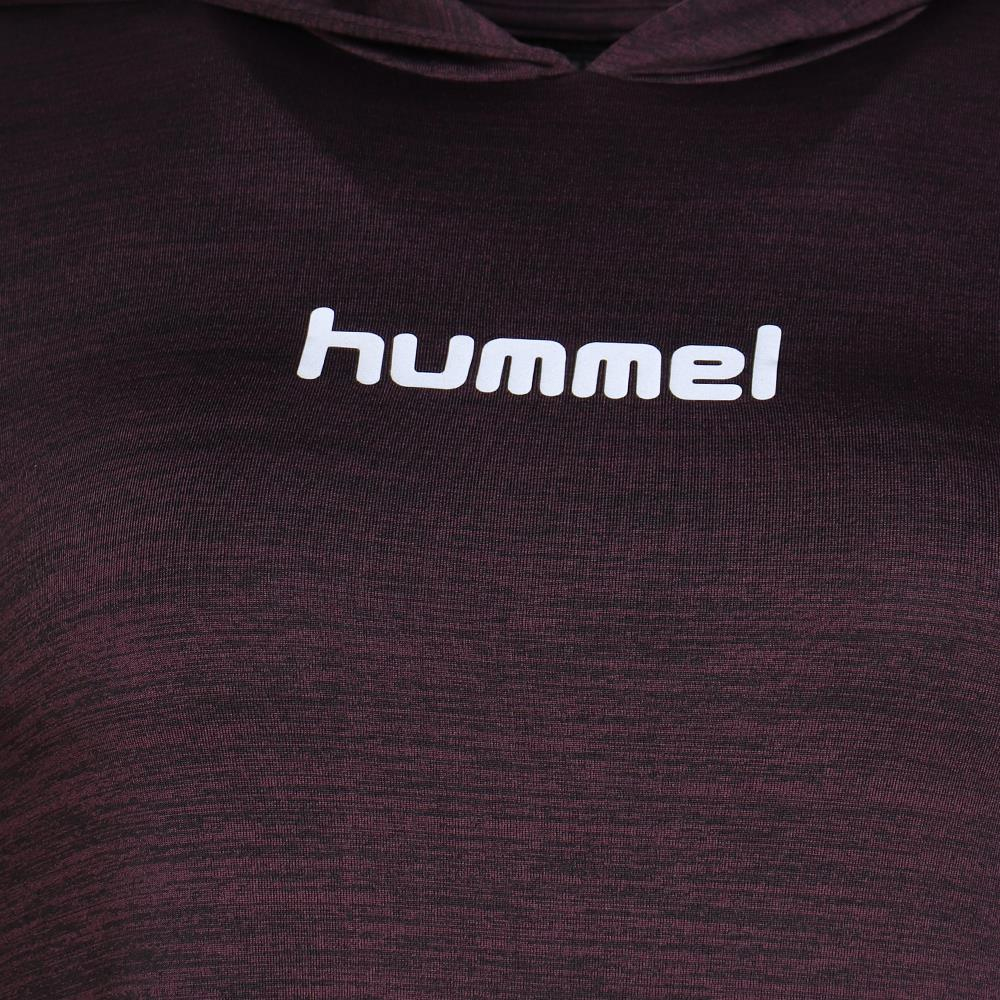 Hummel Hmlmabelle Hoodie Kadın Mor Tam Fermuarlı Sweat