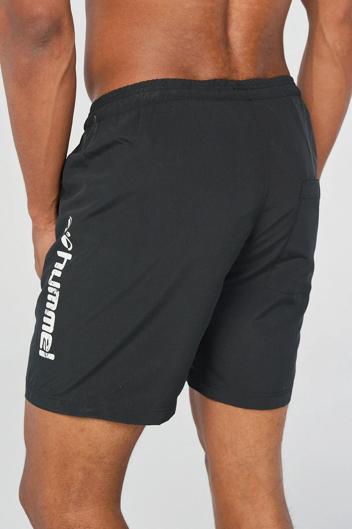 Hummel Hmlmaika  Swimshorts Erkek Siyah Deniz Şortu