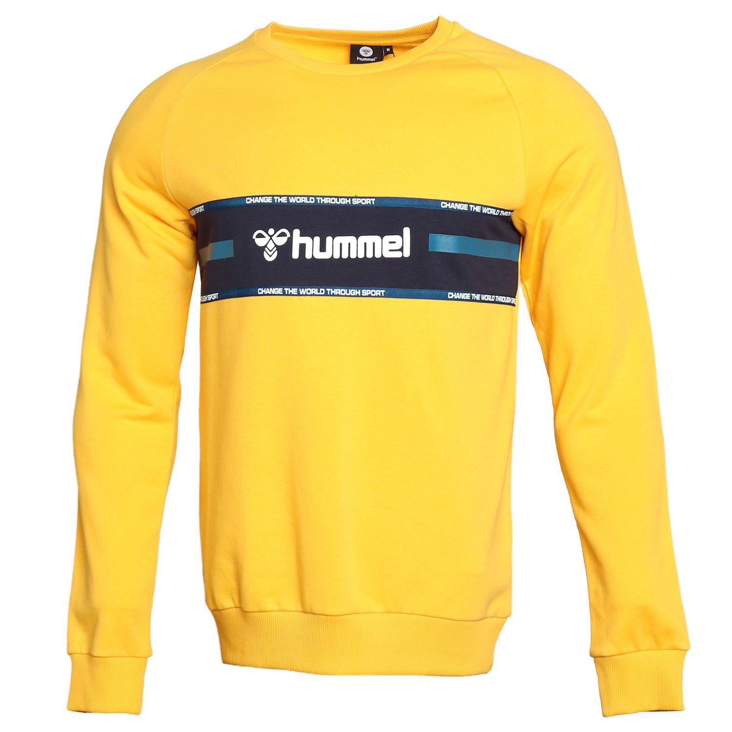 Hummel Hmlmelam Sweatshırt Erkek Sari Sweatshirt