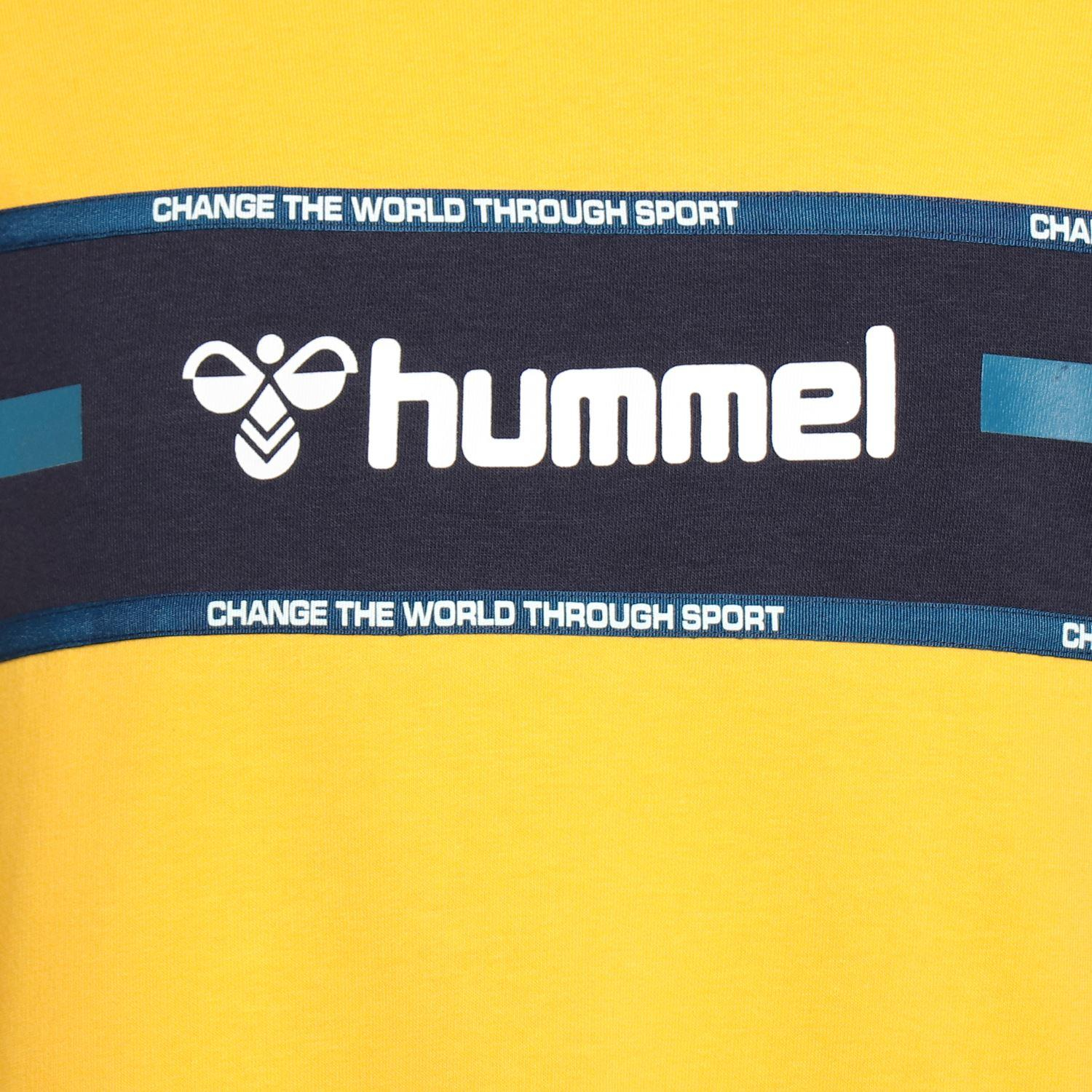 Hummel Hmlmelam Sweatshırt Erkek Sari Sweatshirt