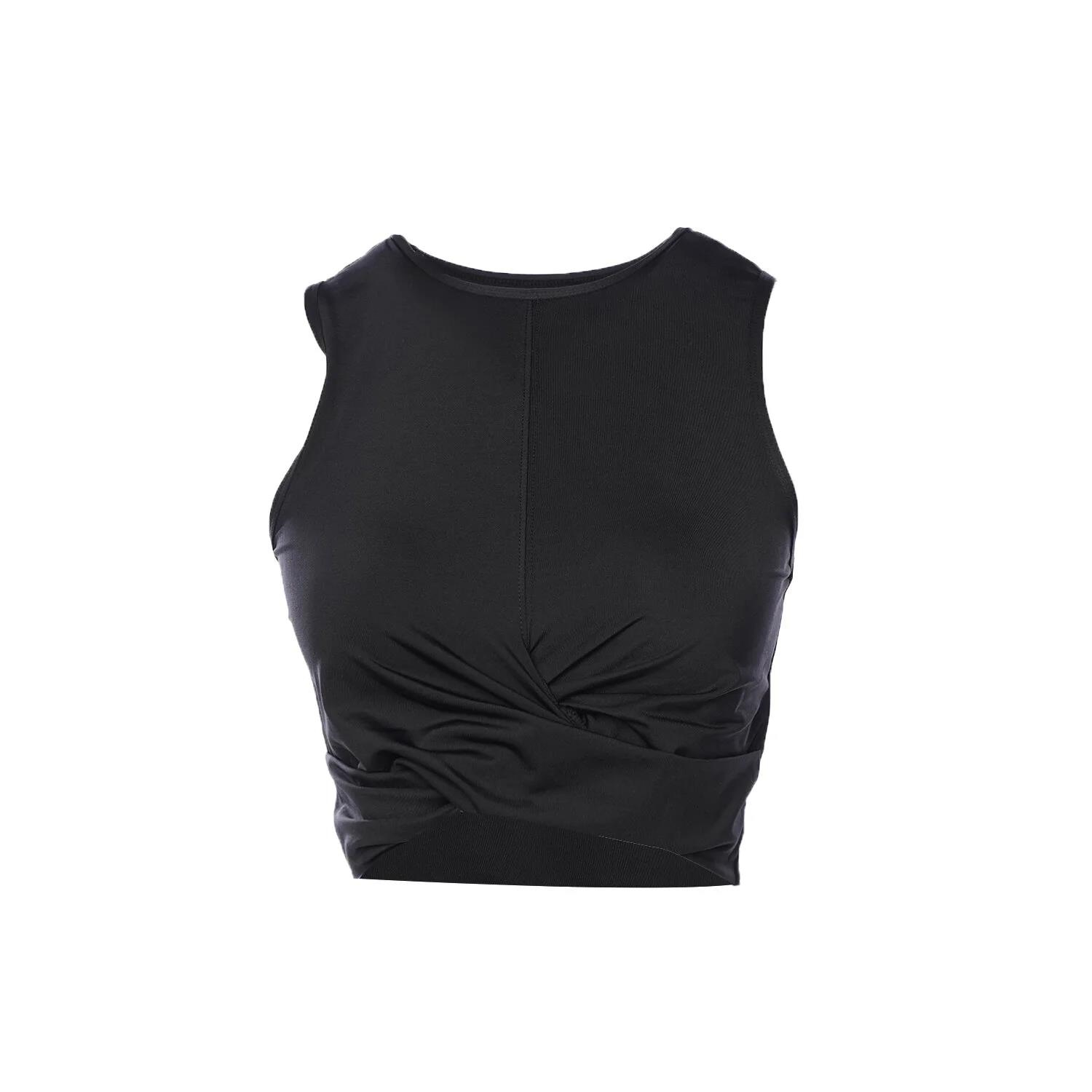 Hummel Hmlmerina Crop Top Kadın  Bisiklet Yaka Tshirt