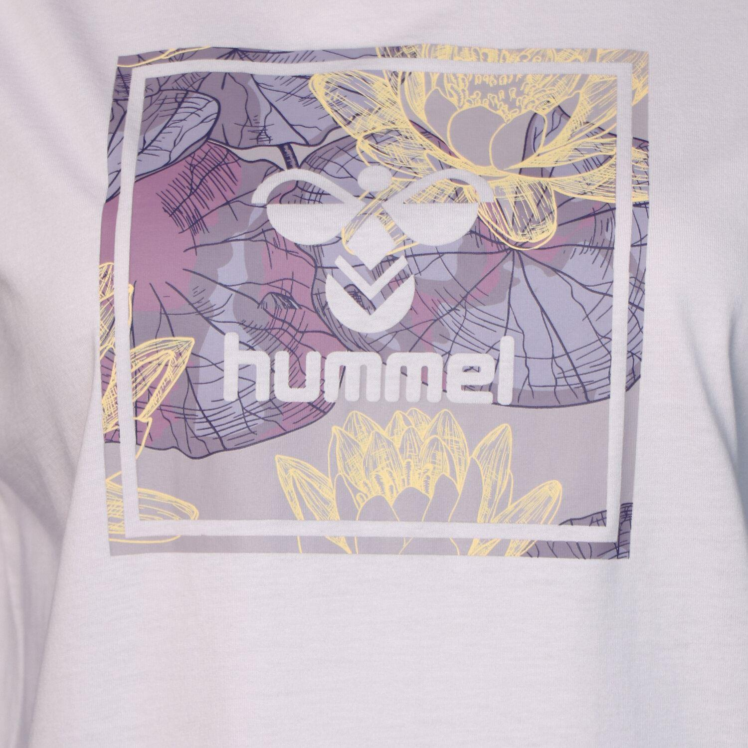 Hummel Hmlpenida T-Shirt Kadın Pembe Bisiklet Yaka Tshirt