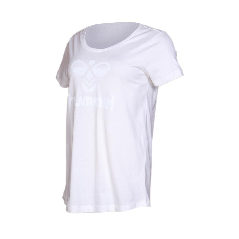 Hummel Hmlridade T-Shirt S/S Tee Kadın Beyaz Tshirt