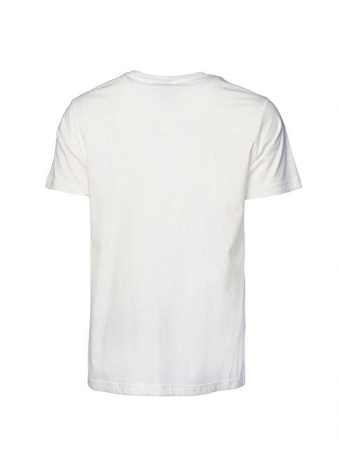 Hummel Hmlrowan T-Shirt S/S Erkek Beyaz Bisiklet Yaka Tshirt