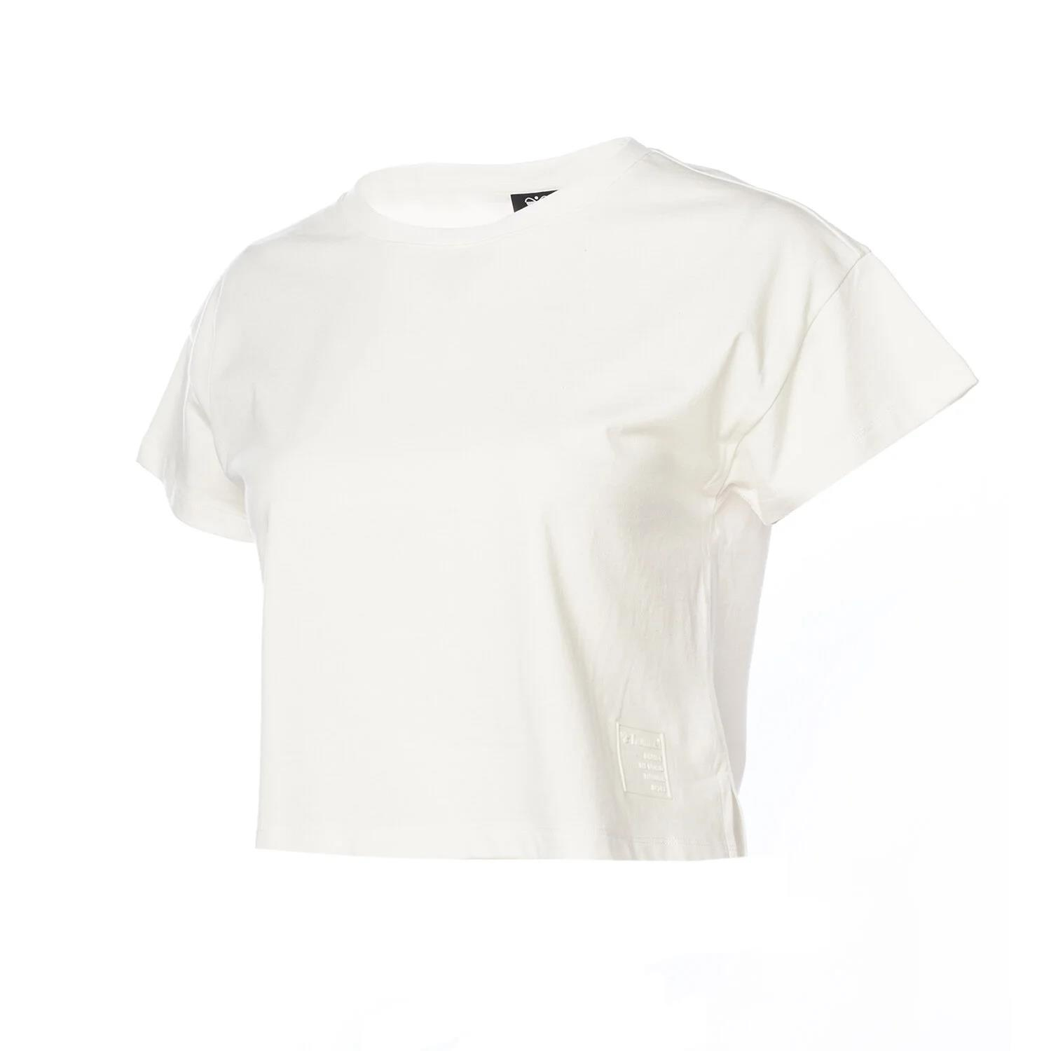 Hummel Hmlsandra Crop T-Shirt S/S Kadın  Bisiklet Yaka Tshirt
