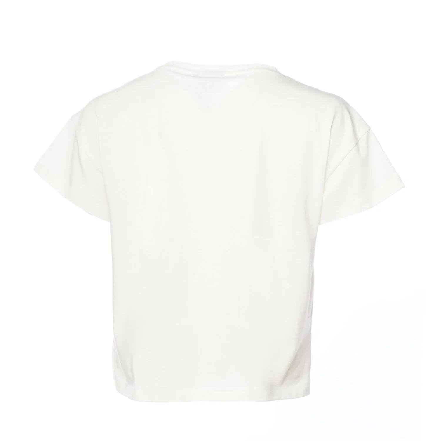 Hummel Hmlsandra Crop T-Shirt S/S Kadın  Bisiklet Yaka Tshirt
