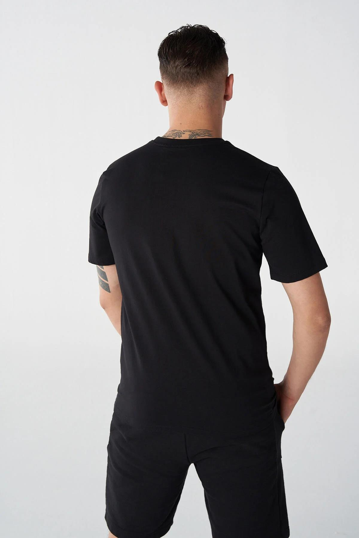 Hummel Hmlt-ic ico Regular T-Shirt Erkek  Bisiklet Yaka Tshirt