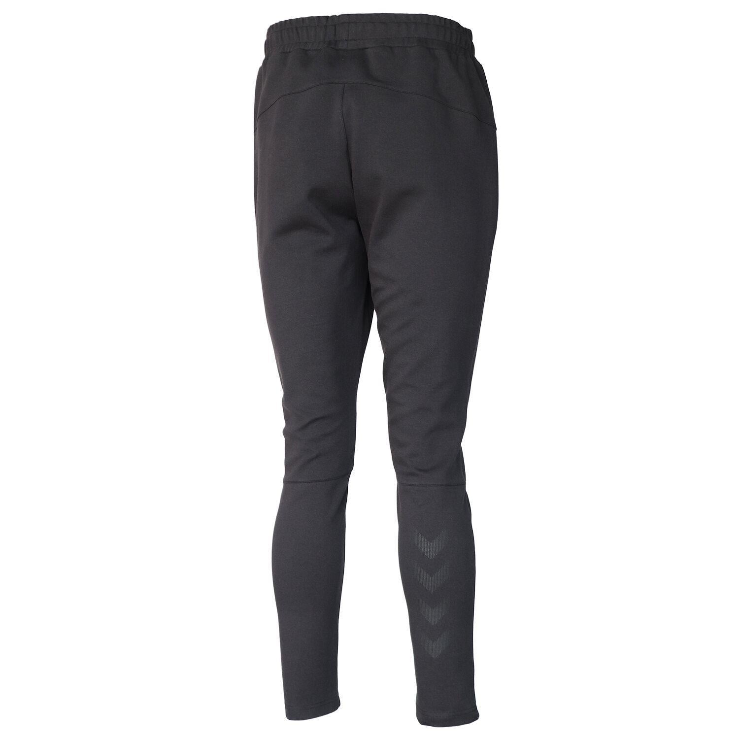 Hummel Hmlt-Mt interval Tapered Pants Erkek Siyah Eşofman Alt