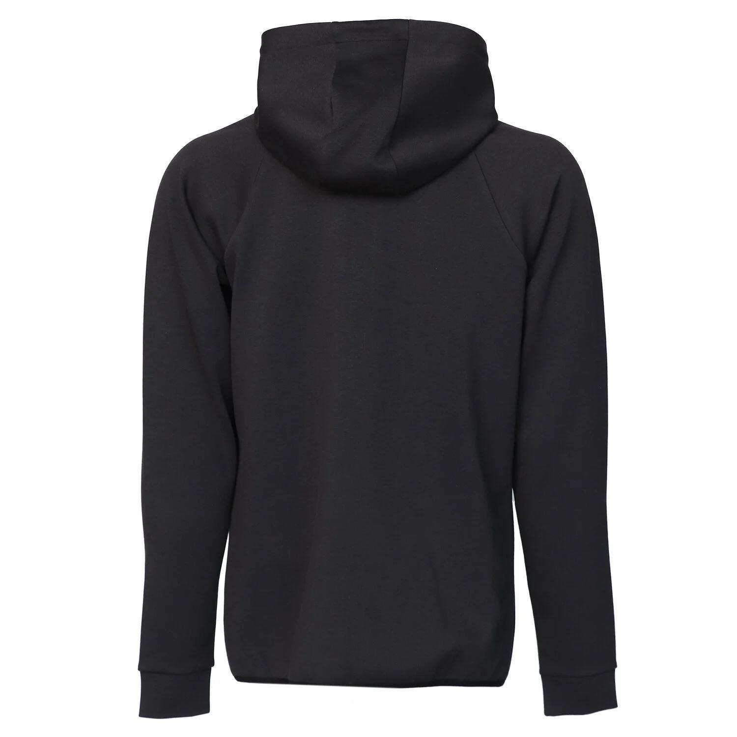 Hummel Hmlt-Mt interval Zip Hoodie Erkek Siyah Tam Fermuarlı Sweat