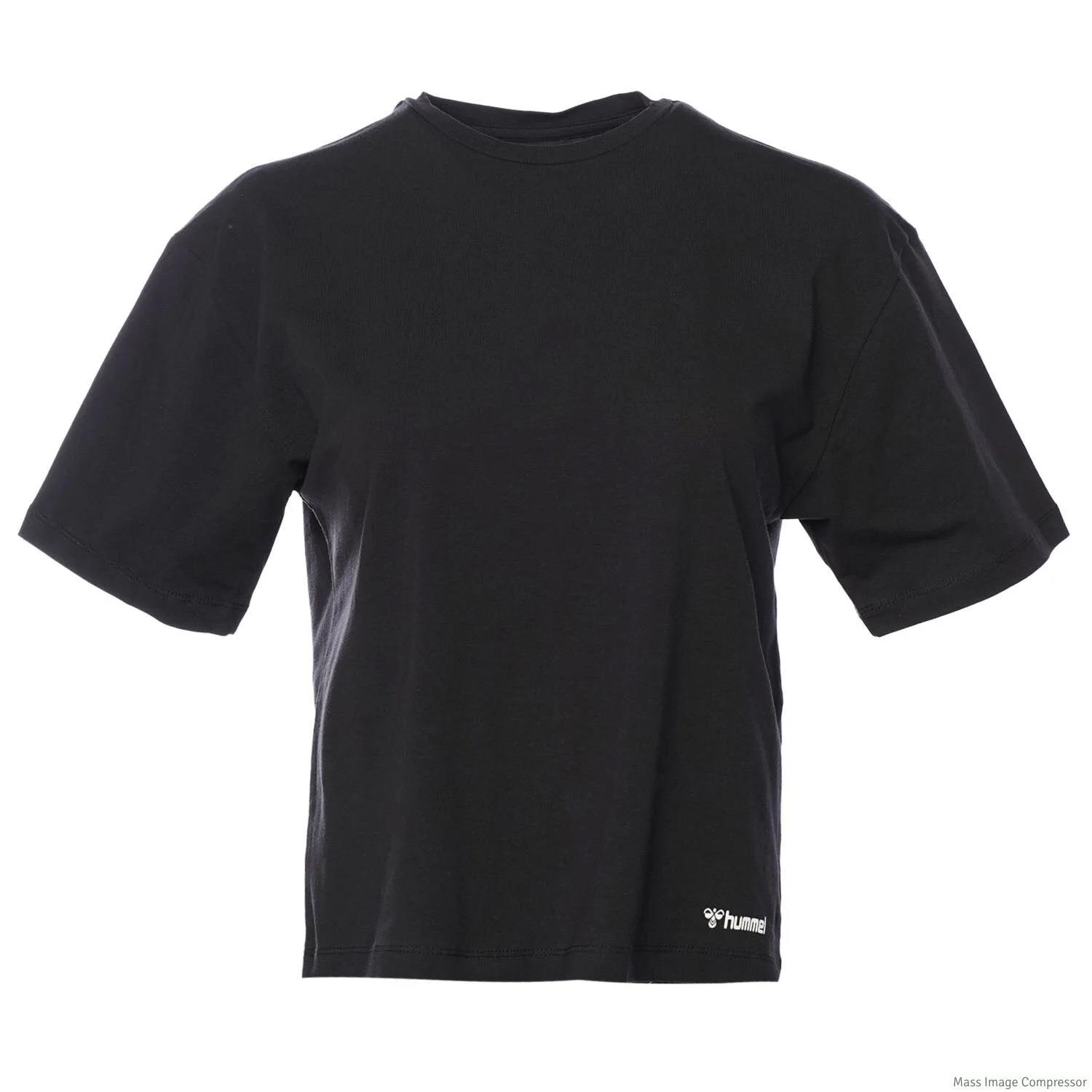 Hummel Hmlt-Mt Ultra Boxy Short T-Shirt Kadın  Bisiklet Yaka Tshirt