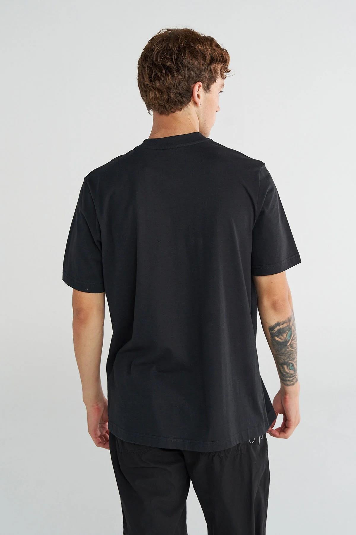 Hummel Hmlt-Pulse Male Co Regular T-Shirt S/S Erkek  Bisiklet Yaka Tshirt