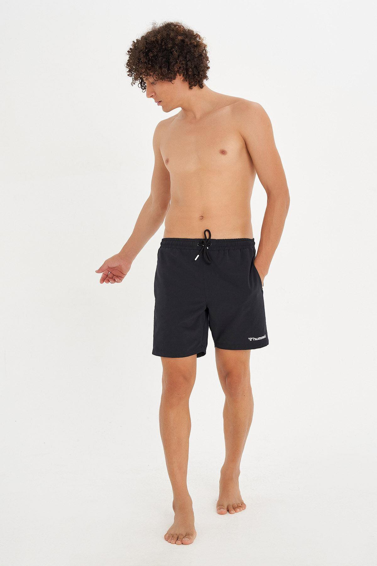 Hummel Jess  Swimshorts Erkek Siyah Deniz Şortu