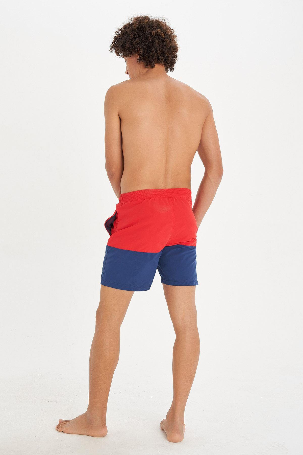 Hummel Kayra  Swimshorts Erkek Kirmizi Deniz Şortu