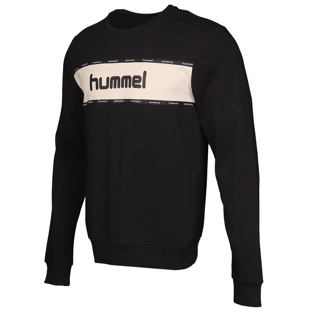 Hummel Melamous Sweat Shirt Erkek Siyah Sweatshirt