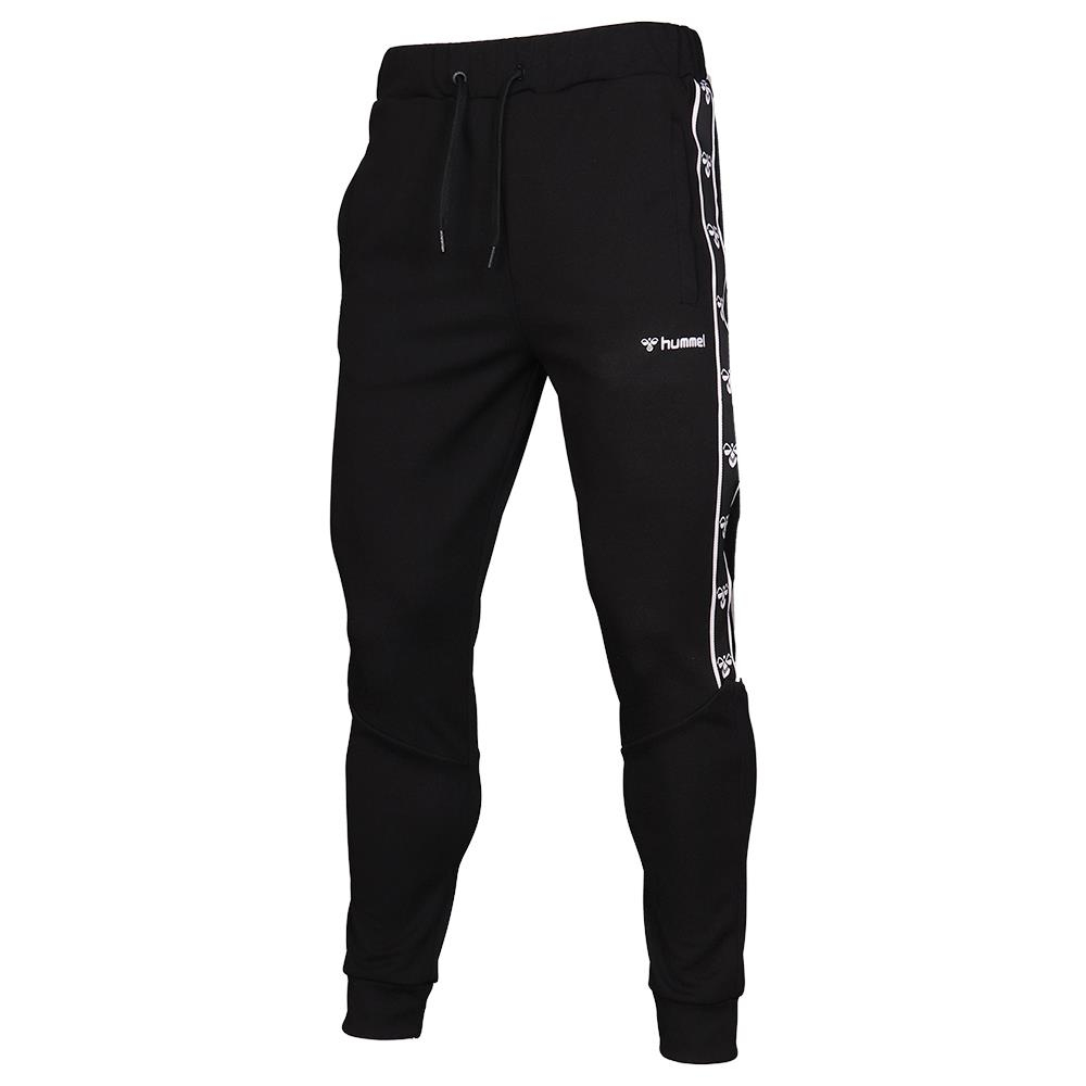 Hummel Milos Pant Erkek Siyah Eşofman Alt