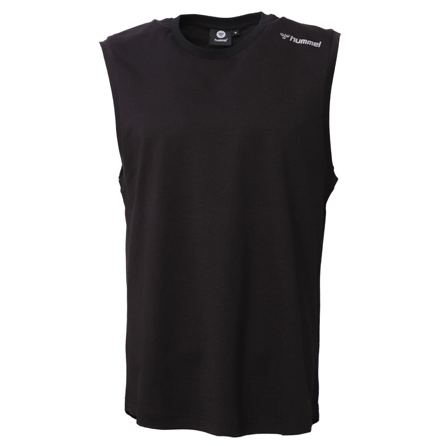 Hummel Tim Tank Top Erkek Siyah Kolsuz Tshirt
