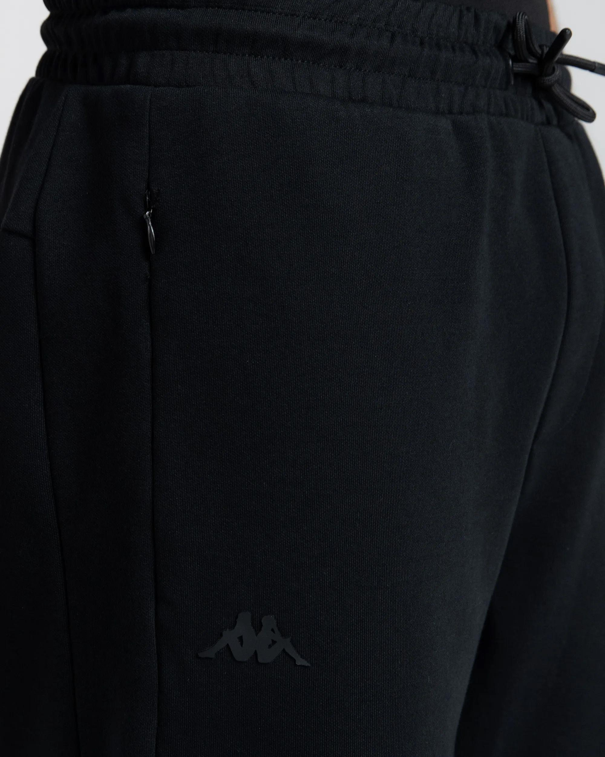 Kappa Authentic Aki Erkek Siyah Eşofman Alt