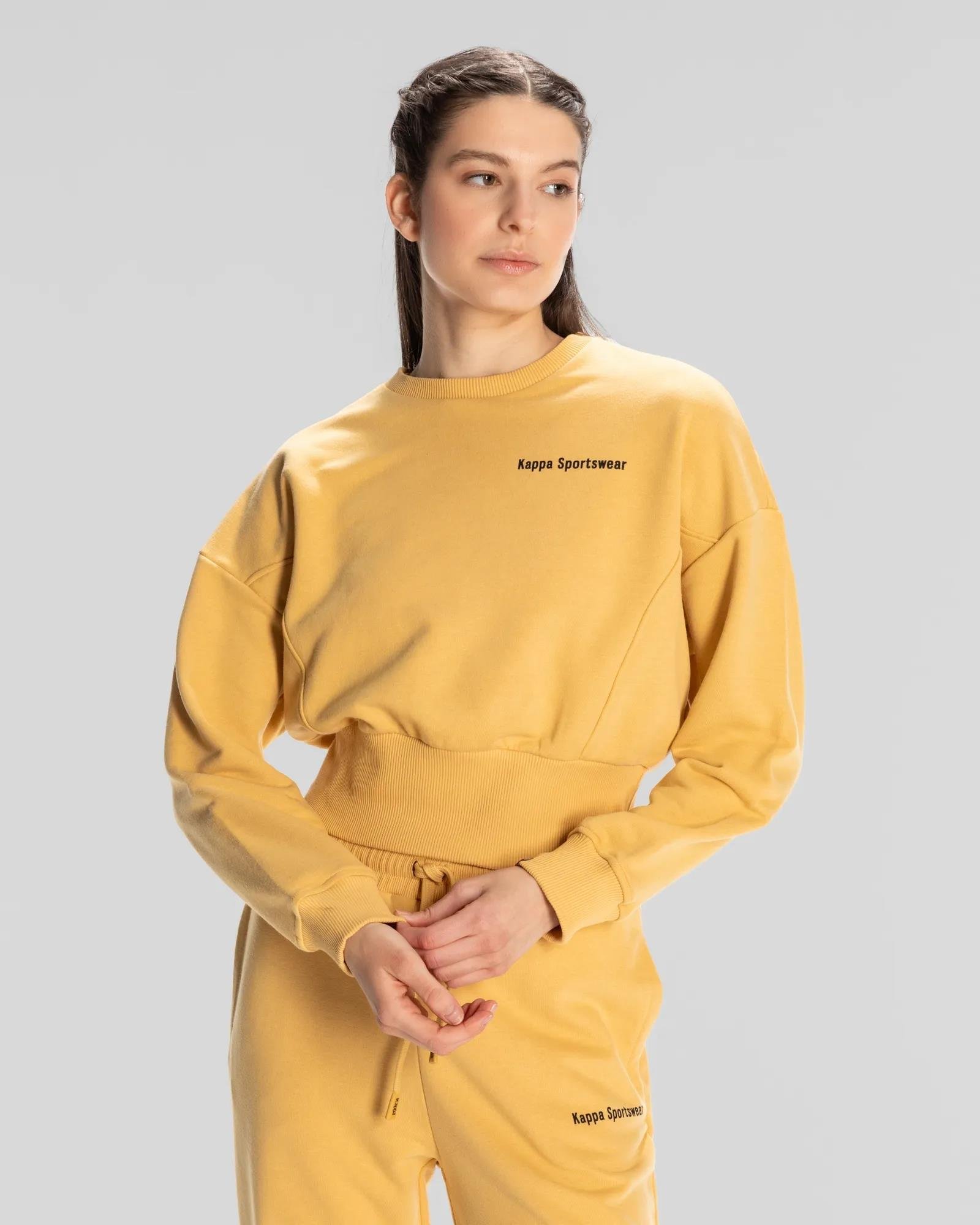 Kappa Authentic Jessa-Wmn-Sweatshirt Kadın  Kapşonlu Sweat
