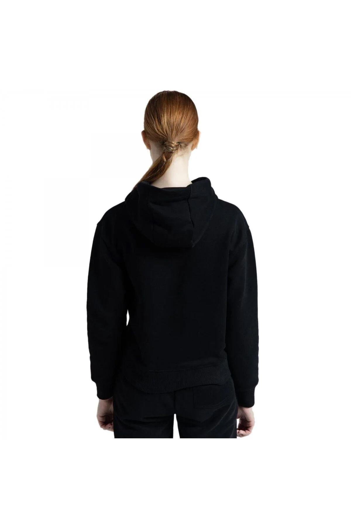Kappa Authentic Kei Kadın Siyah Kapşonlu Sweat