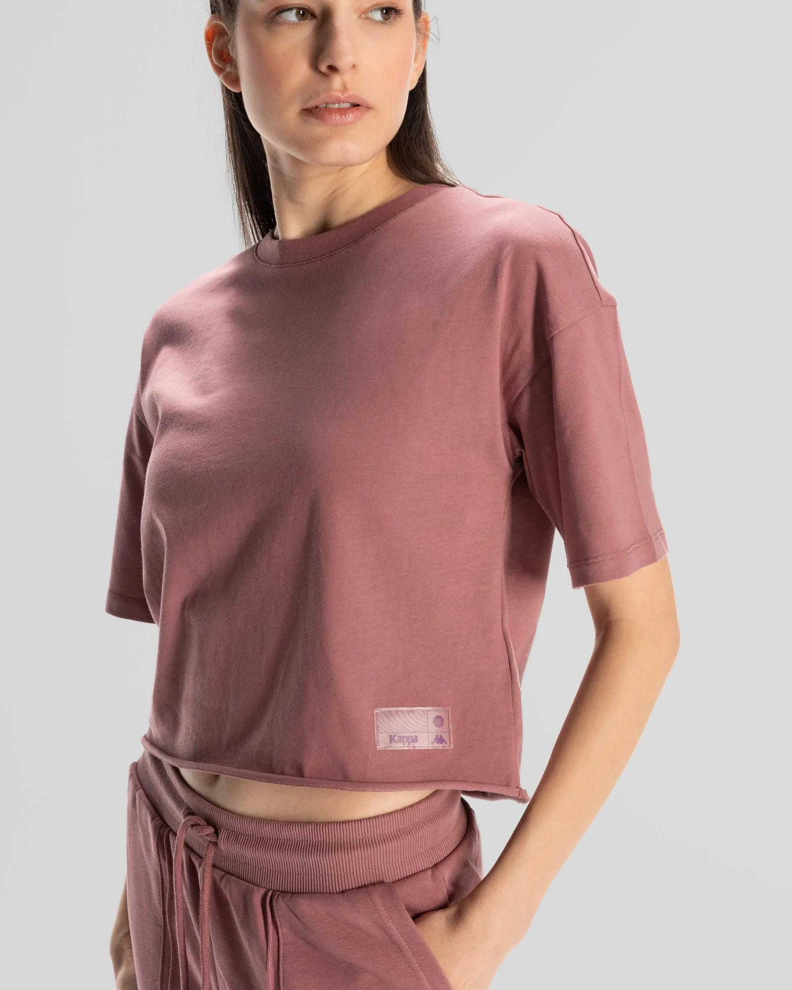 Kappa Authentic Lily Kadın  Bisiklet Yaka Tshirt