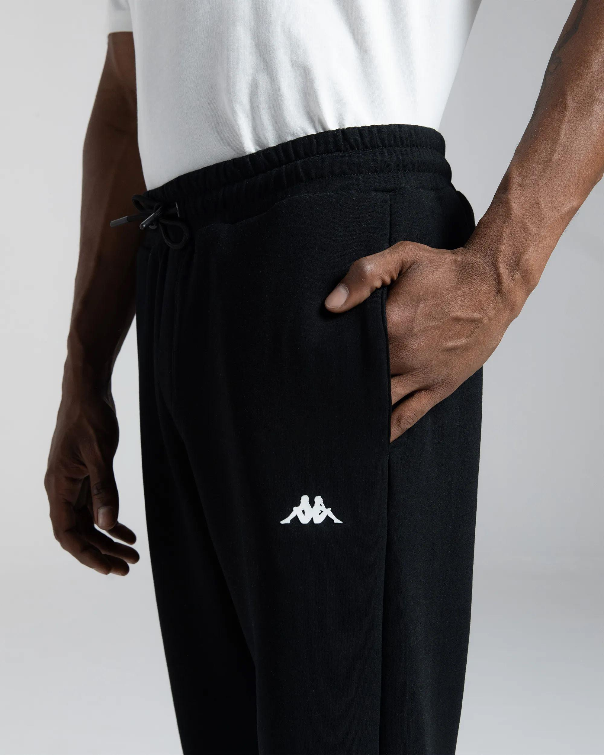 Kappa Authentic Remi Erkek Siyah Eşofman Alt