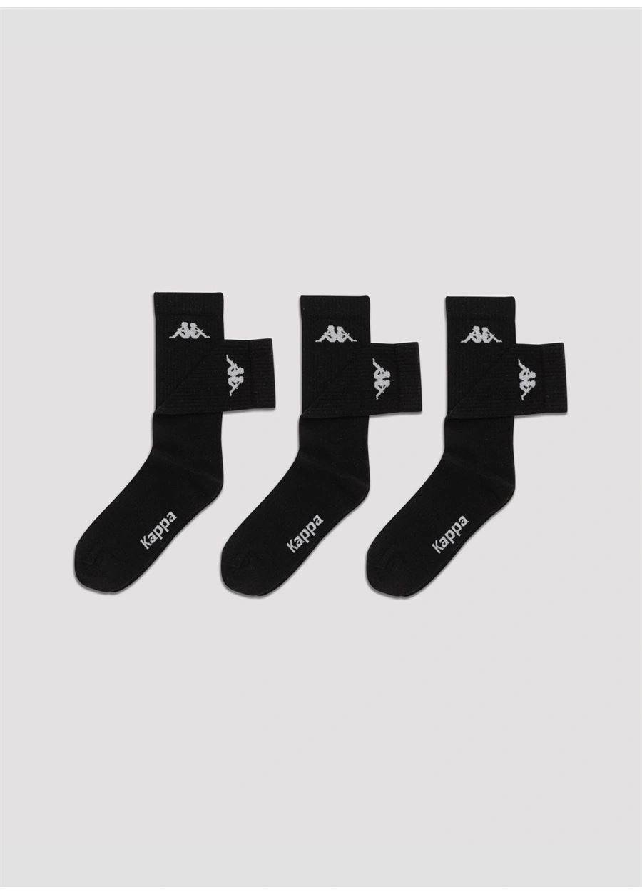 Kappa Authentic Sally Tk 3Pack Unisex Beyaz Soket Çorap